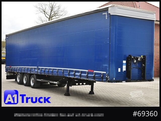 Open oplegger met zeil KOEGEL S24-1 Mega, SAF, Code XL