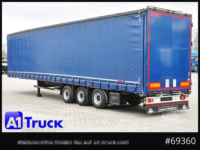 Open oplegger met zeil KOEGEL S24-1 Mega, SAF, Code XL