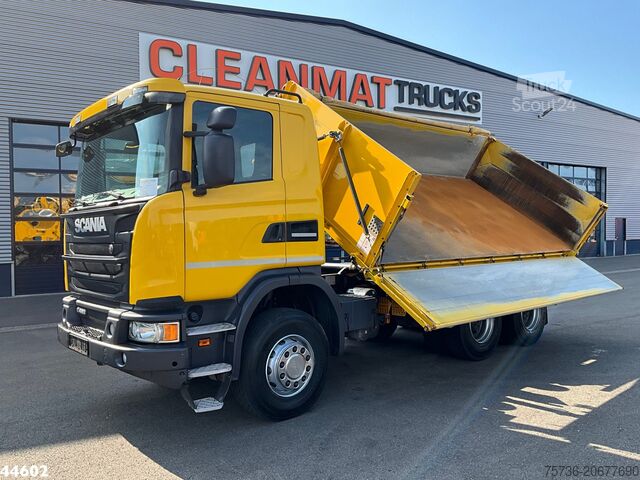 Benne à 3 côtés Scania G 480 6x4 Kipper 10m³ Full Steel