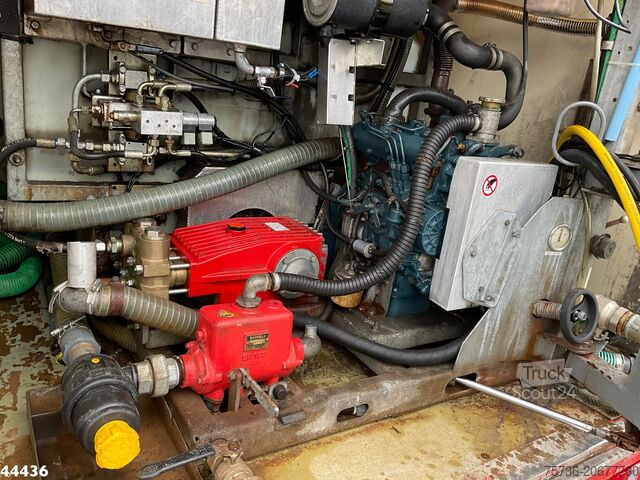 Siurbimo transporto priemonė Iveco Daily 40C18 + Veldhuizen oplegger ROM Hogedruki...