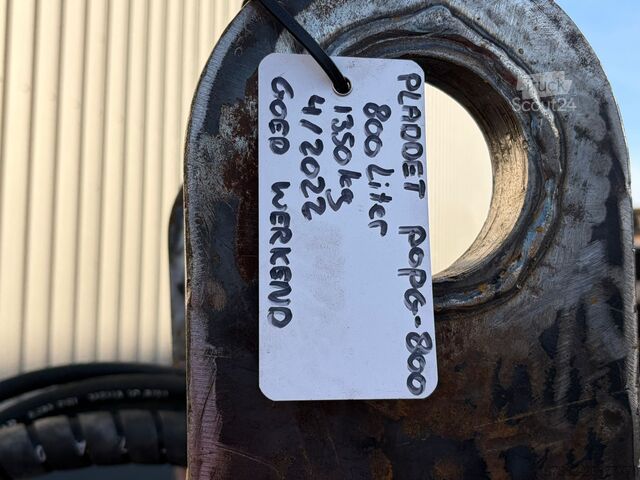 Gripper Pladdet POPG800