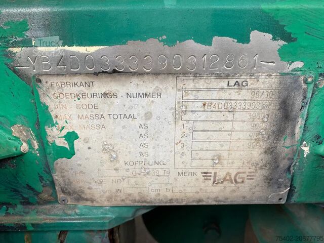 Rezervuaras LAG O-3-39 T Food Tank / 35000 LT / 3 compartments ...