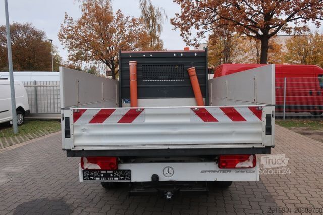 Pick-up van MERCEDES-BENZ Sprinter III Pritsche DoKa 316 CDI/Klima/FN: 102