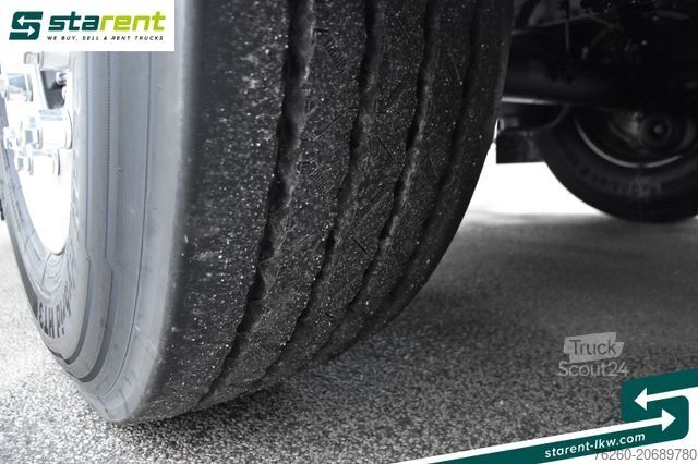 Ανοιχτό ημιρυμουλκούμενο με μουσαμά SCHMITZ CARGOBULL Tautliner, Hubdach, Palka, LED, Liftachse, XL