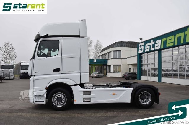 Standartinis vilkikas MERCEDES-BENZ Actros 1851 GIGA Space Hydraulik Retarder