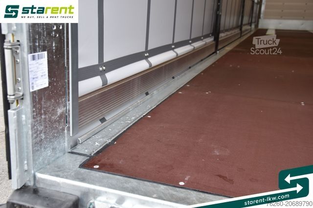 Ανοιχτό ημιρυμουλκούμενο με μουσαμά SCHMITZ CARGOBULL Megatrailer Hubdach Liftachse D.C. 9.5 Zert.