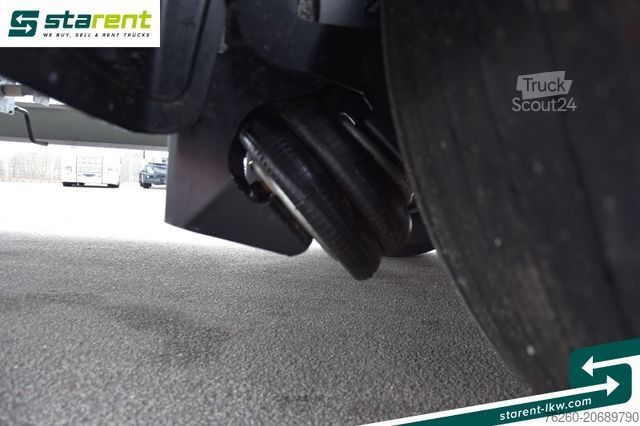 Ανοιχτό ημιρυμουλκούμενο με μουσαμά SCHMITZ CARGOBULL Megatrailer Hubdach Liftachse D.C. 9.5 Zert.