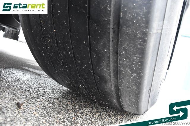 Ανοιχτό ημιρυμουλκούμενο με μουσαμά SCHMITZ CARGOBULL Megatrailer Hubdach Liftachse D.C. 9.5 Zert.