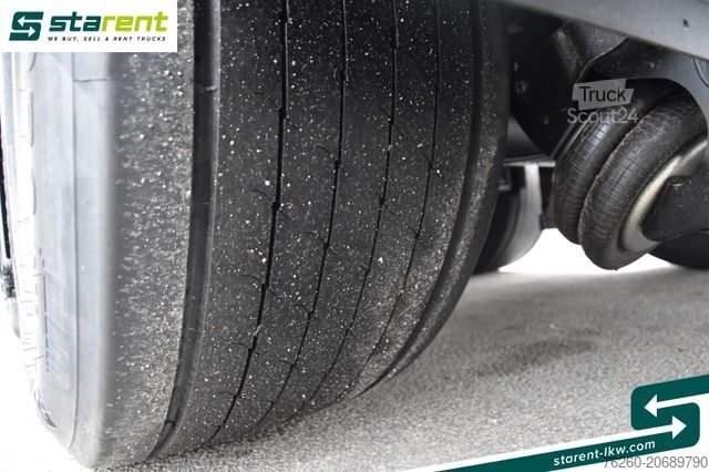 Ανοιχτό ημιρυμουλκούμενο με μουσαμά SCHMITZ CARGOBULL Megatrailer Hubdach Liftachse D.C. 9.5 Zert.