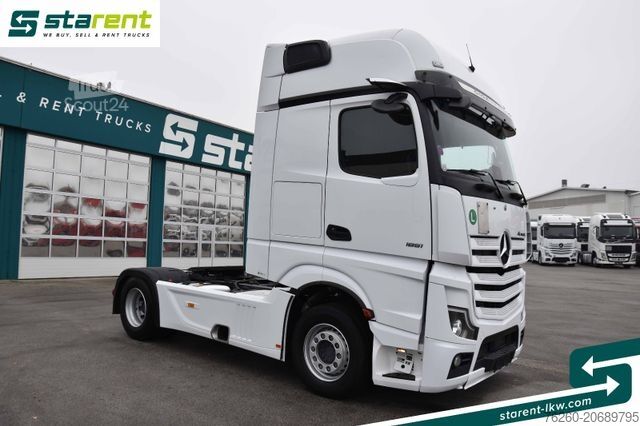 Standartinis vilkikas MERCEDES-BENZ Actros 1851 GIGA Space Hydraulik Retarder
