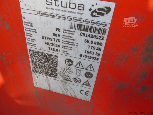 Ανυψωτικό περονοφόρο με εμπρόσθιο φορτηγό Linde E30HL-01/600