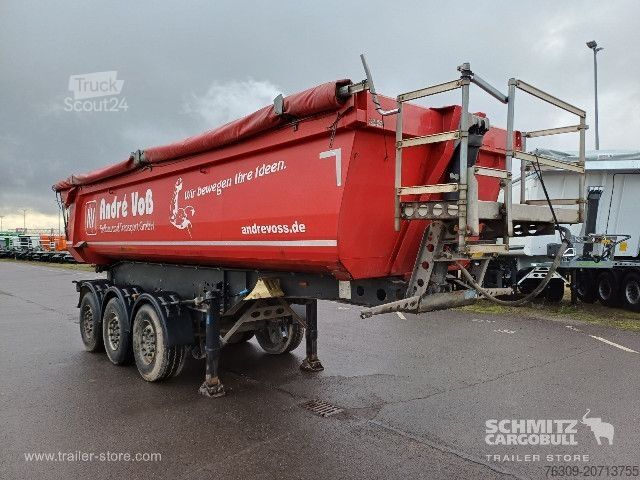 Billenős félpótkocsi Schmitz Cargobull Kipper Stahlrundmulde 24m³