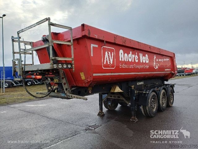 Billenős félpótkocsi Schmitz Cargobull Kipper Stahlrundmulde 24m³