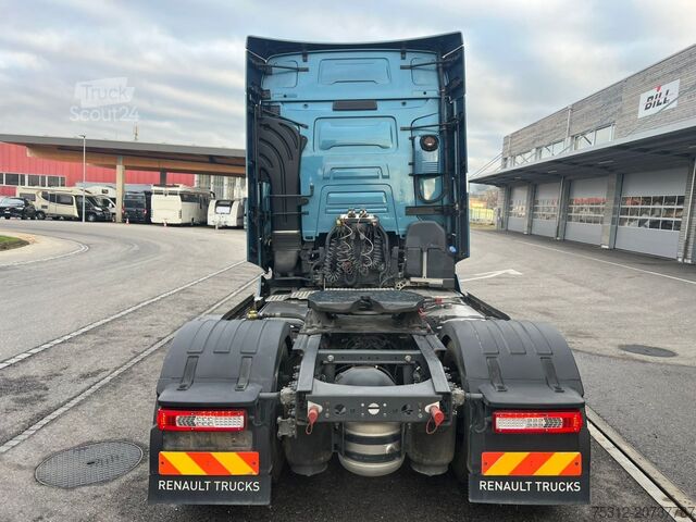 Standart çekici ünitesi Renault T520 Retarder Standklima Alufelgen Navi