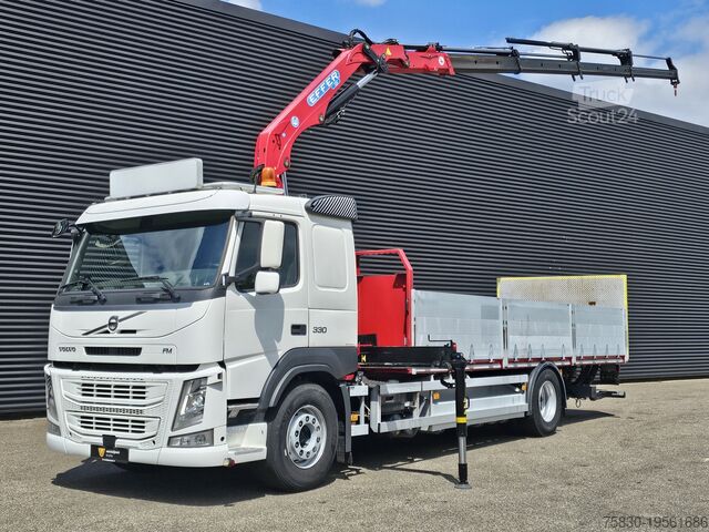 Jeřábové vozidlo Volvo FM 330 4x2 / EFFER 12.5 t/m CRANE / KRAN