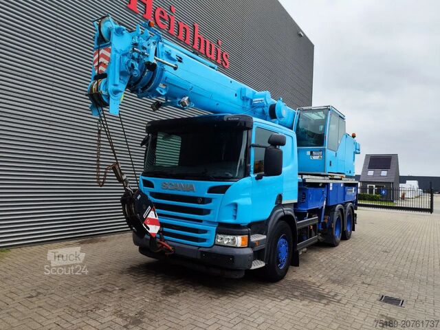 Camión grúa Liebherr LTF 1035-3.1 Scania P360 6x4