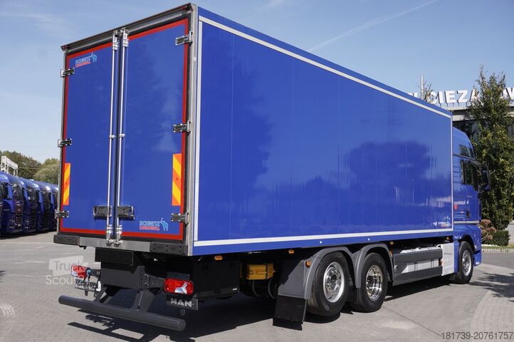 Refrižeratoru kravas automašīna MAN TGX 26.500 E6 XXL / Schmitz 19 pallets /