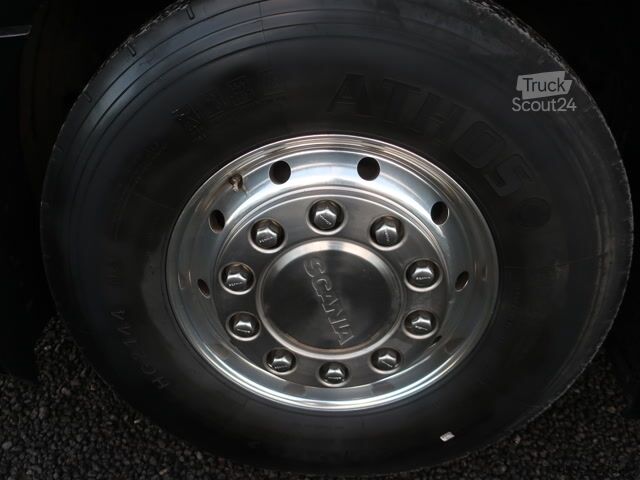 Camión portacontenedores de gancho Scania R 500 6x2/4 NGS Lenkachse Meiller Leder Vollluft