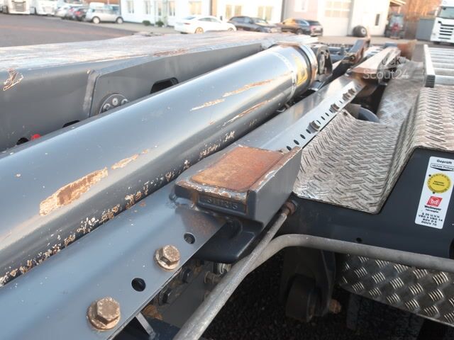 Camión portacontenedores de gancho Scania R 500 6x2/4 NGS Lenkachse Meiller Leder Vollluft