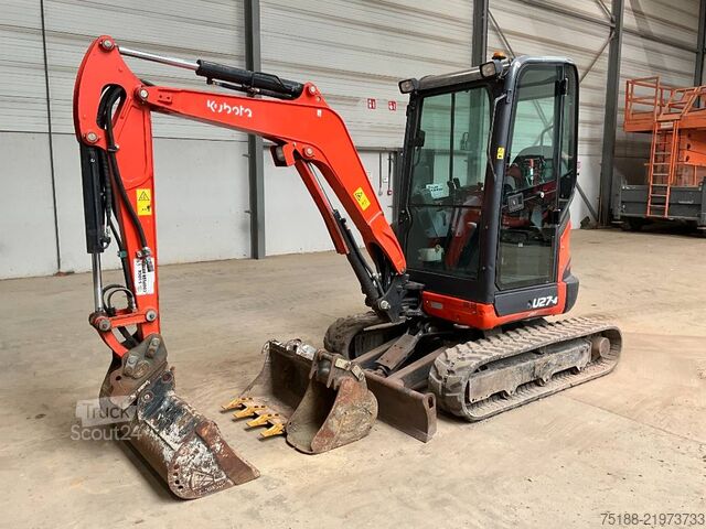 Miniexcavadora Kubota U 27-4