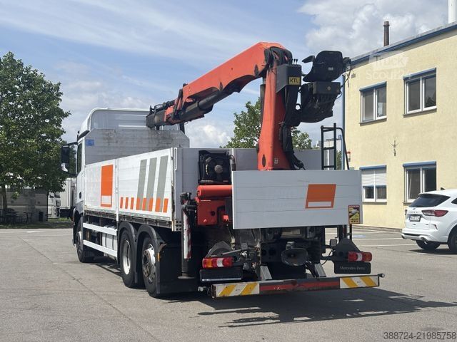 Ciężarówka z płaską platformą MERCEDES-BENZ Actros 2545*Palfinger 21.001*Retarder*