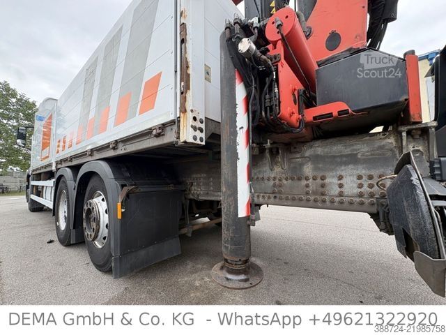 Ciężarówka z płaską platformą MERCEDES-BENZ Actros 2545*Palfinger 21.001*Retarder*
