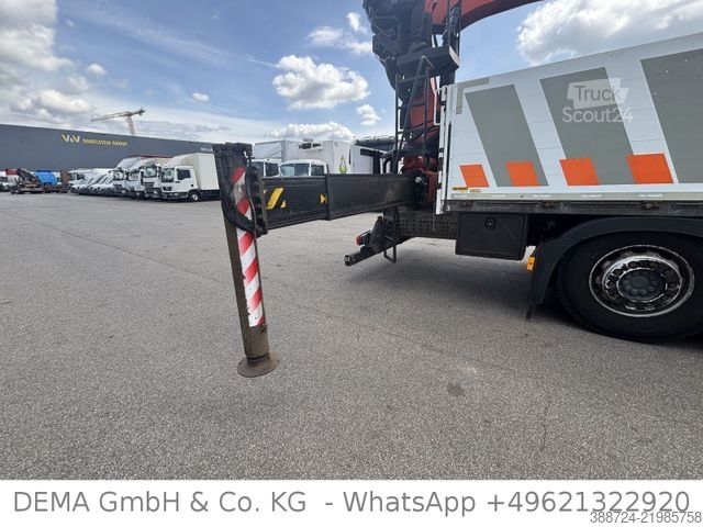 Ciężarówka z płaską platformą MERCEDES-BENZ Actros 2545*Palfinger 21.001*Retarder*