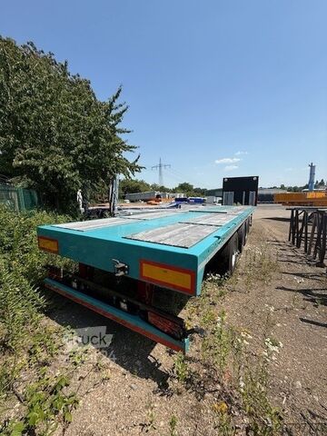 Auflieger Langendorf Auflieger ST-3 Plateau Satteltieflader teleskopierbar, nachlaufgelenkt, nicht überfahrbar