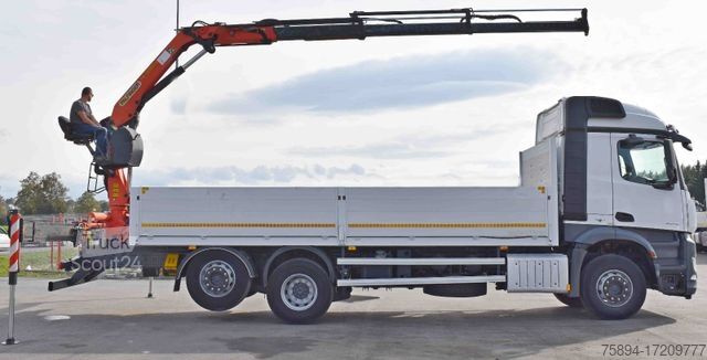 Truck mounted crane MERCEDES-BENZ AROCS 2542* PK 13001-K B* TOPZUSTAND