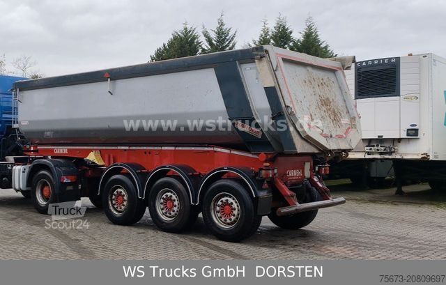 Pašizgāzēja puspiekabe CARNEHL CHKS/HH Hardox 28m³  SAF Achsen, Liftachse