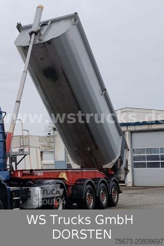 Pašizgāzēja puspiekabe CARNEHL CHKS/HH Hardox 28m³ SAF Achsen, Liftachse