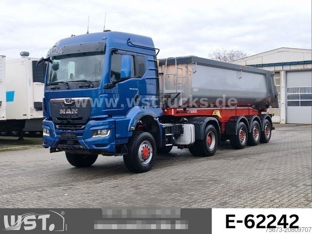 Véhicule tracteur MAN TGS 22.510 4x4AP Hydraulik + Carnehl Kipper