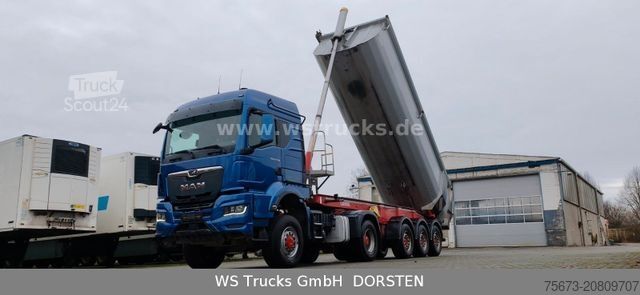 Vilcējs MAN TGS 22.510 4x4AP Hydraulik + Carnehl Kipper