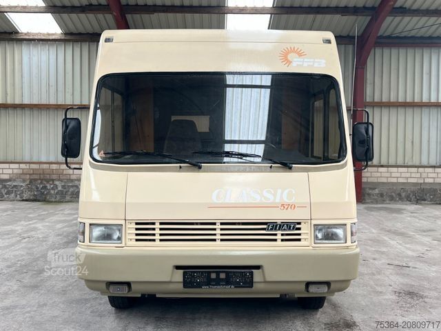 Integrētais kemperis TABBERT FFB 570 Classic Fiat 2.5 Turbo Diesel Hubbett Tv