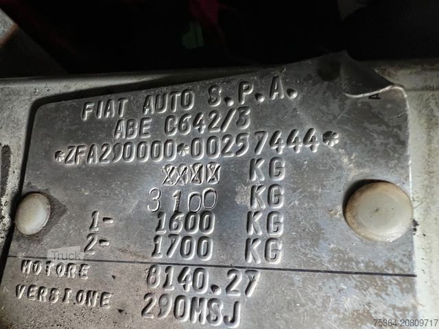 Integrētais kemperis TABBERT FFB 570 Classic Fiat 2.5 Turbo Diesel Hubbett Tv