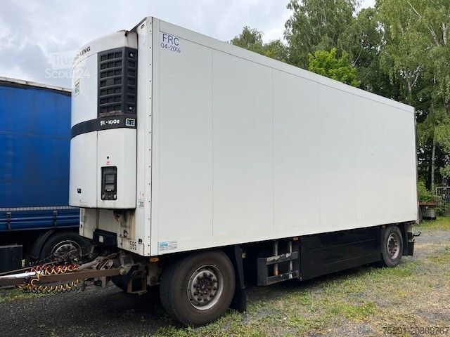 Ledus piekabe SCHMITZ CARGOBULL TK Anhänger Thermoking SL100 Rohrbahn Fleisch