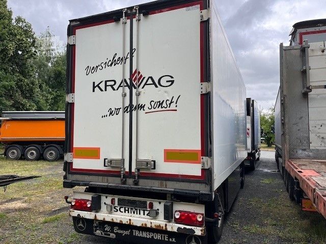 Ledus piekabe SCHMITZ CARGOBULL TK Anhänger Thermoking SL100 Rohrbahn Fleisch