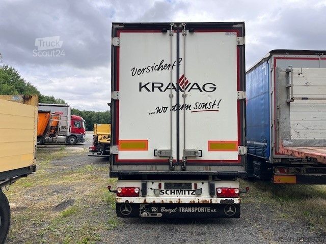 Ledus piekabe SCHMITZ CARGOBULL TK Anhänger Thermoking SL100 Rohrbahn Fleisch