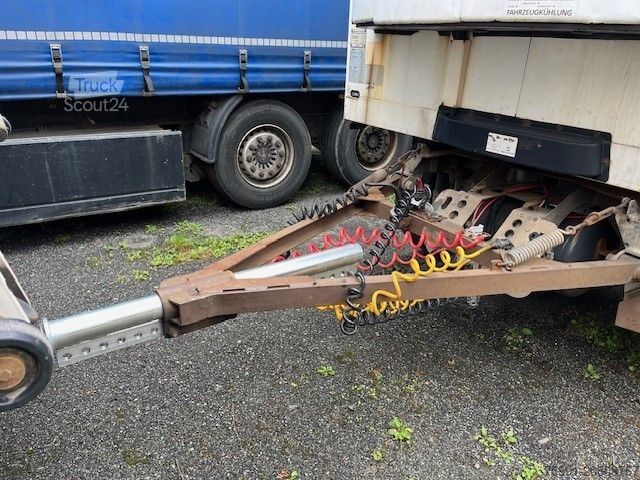 Ledus piekabe SCHMITZ CARGOBULL TK Anhänger Thermoking SL100 Rohrbahn Fleisch