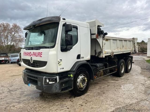 Camión portacontenedores de gancho Renault Lander 370 DXI