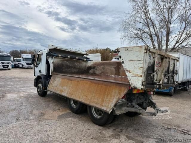 Camión portacontenedores de gancho Renault Lander 370 DXI