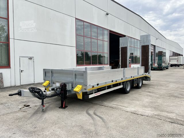 Remorcă cu platformă joasă Möslein TT21- 7,2 21 t Tandemtieflader, Luftgefedert, NEU