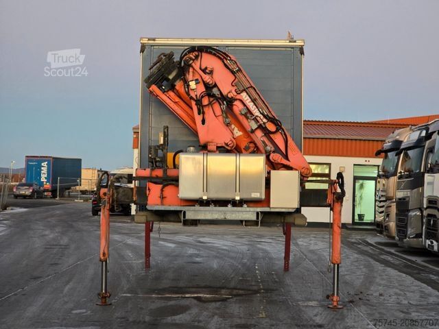 Semitrailer WECON AWD 218 * 2X VORHANDEN * ATLAS KRAN * REMOTE