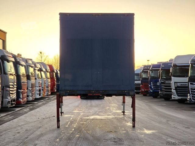 Semitrailer WECON AWD 218 * 2X VORHANDEN * ATLAS KRAN * REMOTE