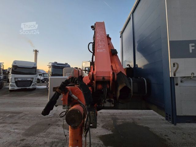 Semitrailer WECON AWD 218 * 2X VORHANDEN * ATLAS KRAN * REMOTE