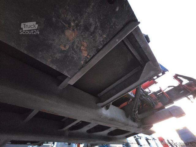 Semitrailer WECON AWD 218 * 2X VORHANDEN * ATLAS KRAN * REMOTE