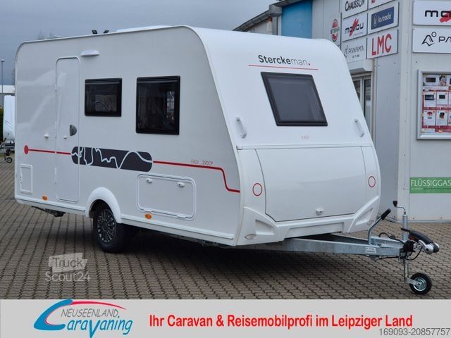 Asuntovaunu STERCKEMAN Easy 390 CP *MJ26*Dusche*Safety*Cosy*Umluftheiz.
