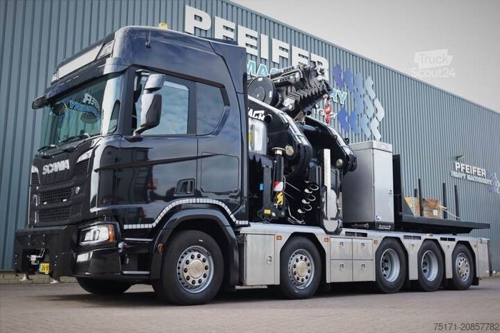 Alle terrein kraan Scania R540 B10x4 With CORMACH 150tm Crane Valid inspecti