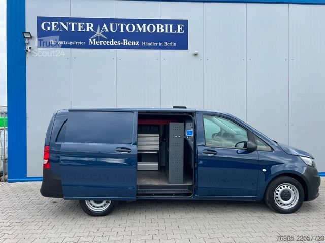 Varebil MERCEDES-BENZ Vito 114 LANG KLIMA TEMPOMAT SCHRÄNKE/REGALE AHK