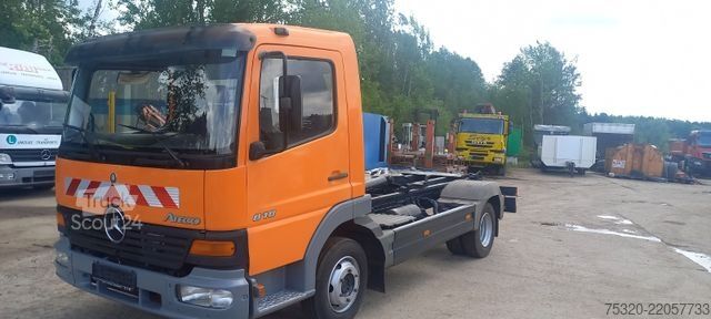 Kombi s prekucnikom MERCEDES-BENZ 818 Abrollkipper
